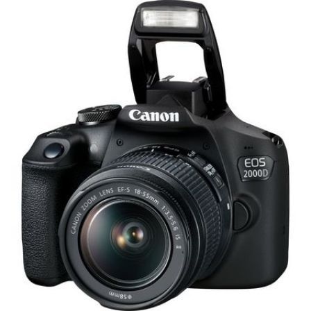 Canon EOS 2000D con Objetivo EF-S 18-55mm IS II